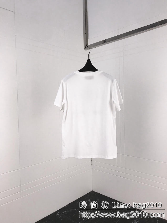 Gucci古奇 19ss新款短袖 xxv系列logo 採用絲光面料 三標齊全男女同款 ydi2271